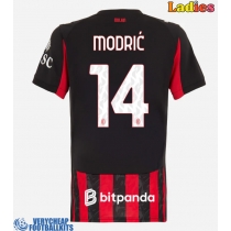 AC Milan Luka Modric #14 Replica Home Shirt Ladies 2025-26 Short Sleeve